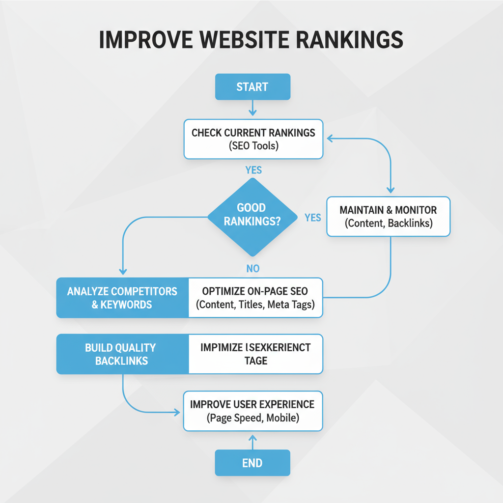 Easy step-by-step guide showing how to track and improve search rankings
